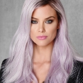 Long Fashion Capless Young Straight Without Bangs Ombre/2 Tone Synthetic Women Wigs