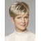 6" Straight Monofilament Synthetic Boycuts Ladies Short Wigs