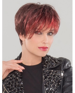 Straight Red Boycuts Most Realistic Synthetic Wigs