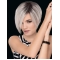 Cropped Straight Without Bangs 100% Hand-Tied Celebrity Synthetic Wigs