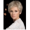 Cropped Straight Layered 100% Hand-Tied Celebrity Synthetic Wigs