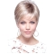 Elegant Blonde Straight Cropped Petite Wigs
