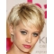 Good Blonde Straight Cropped Celebrity Wigs