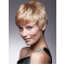 Trendy Blonde Straight Cropped Petite Wigs