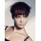 Red Boycuts Straight Short Wigs