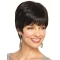 Black Straight Remy Human Hair Preferential Short Wigs
