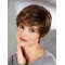 Brown No-fuss Boycuts Straight Short Wigs