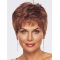 Straight Cropped Capless Wigs For Cancer