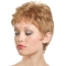 Trendy Lace Front Boycuts Blonde Short Wigs