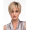 Synthetic Blonde Monofilament Graceful Short Wigs