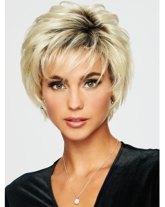 5" Cropped Wavy Blonde Boycuts Great Synthetic Wigs