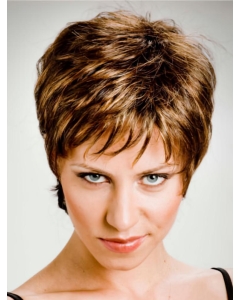 Good Wavy Auburn Boycuts Affordable Wigs