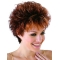 Convenient Monofilament Wavy Cropped Classic Wigs