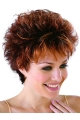 Convenient Monofilament Wavy Cropped Classic Wigs
