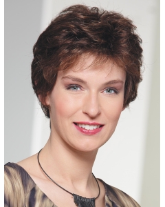 Amazing Auburn Cropped Wavy Boycuts Beautiful Wigs