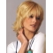 Wavy Blonde Short Human Hair Wigs