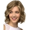 10" Wavy Blonde Bobs Medium Wigs