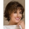 Synthetic Bobs Brown Wavy 9" Medium Wig