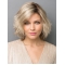 Wavy Classic Synthetic Medium Length Blonde Wigs