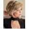 Brown Monofilament 8" Layered Stylish Synthetic Wigs
