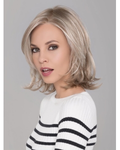 Blonde Monofilament 12" With Bangs Durable Synthetic Wigs