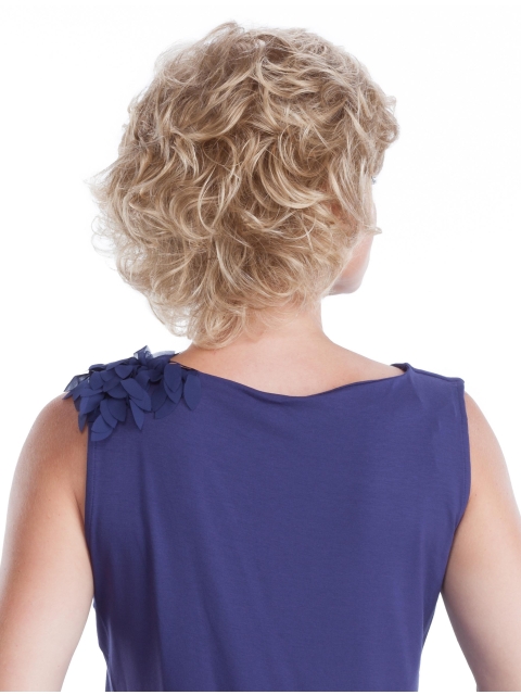 Blonde Capless Wavy 9" Wig For Women Classic Style