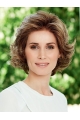No-fuss Chin Length Wavy Brown Classic Wigs