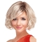 High Quality Wavy Bobs Blonde Short Wigs