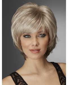 Fabulous Chin Length Wavy Blonde Bobs Popular Wigs