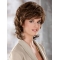 Tempting Brown Wavy Chin Length Classic Wigs