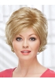 Amazing Chin Length Wavy Blonde Layered Popular Wigs