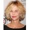 Wavy Chin Length Blonde Synthetic Meg Ryan Wigs