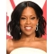Bobs Wavy Chin Length Black Lace Front Regina King Wigs
