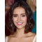 Bobs Wavy Chin Length Brown Full Lace Nina Dobrev Wigs