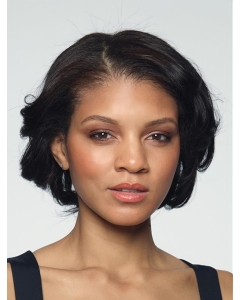 Good Black Wavy Chin Length Synthetic Wigs