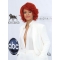 Incredible Red Wavy Chin Length Rihanna Wigs