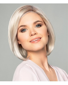 10" Chin Length Straight Monofilament Ombre/2 tone Fashion Bob Wigs