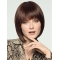Chin Length 100% Hand-tied Remy Human Hair Straight Bob Style Wig