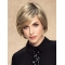 Chin Length Monofilament Synthetic Straight Bob Wigs