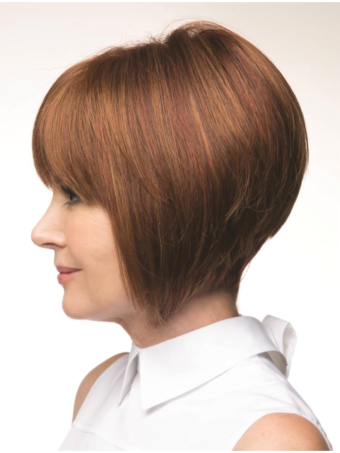 Auburn Bobs Straight Capless 10" Synthetic Wigs