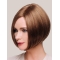 Ideal 10" Chin Length Straight Brown Bob Wigs