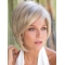 Blonde 10" Monofilament Synthetic Bob Style Wig