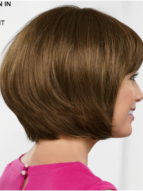 10" Chin Length Blonde Straight Online Bob Wigs