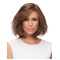 Straight Brown Layered Human Hair Hand Tied Wigs