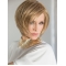 Chin Length Straight Blonde Layered 100% Hand Tied Synthetic Wigs