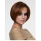 Straight Cropped Auburn Synthetic Bob Synthetic Wigs