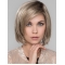 Straight Platinum Blonde Synthetic Wig With Bangs