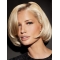 Glamorous Blonde Lace Front Chin Length Wigs