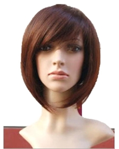 Discount Auburn Straight Chin Length Wigs