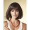 Black Straight Synthetic Pleasing Short Wigs